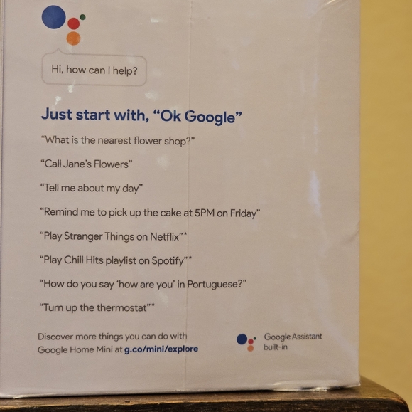 NWT Google Home Mini - Picture 3 of 5